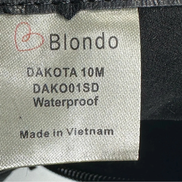 BLONDO Dakota Waterproof Bootie in Black.  Sz: 10 - Picture 11 of 12